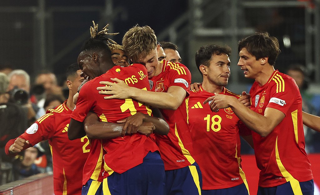 利记官网-西班牙连扳两球，晋级欧锦赛半决赛！